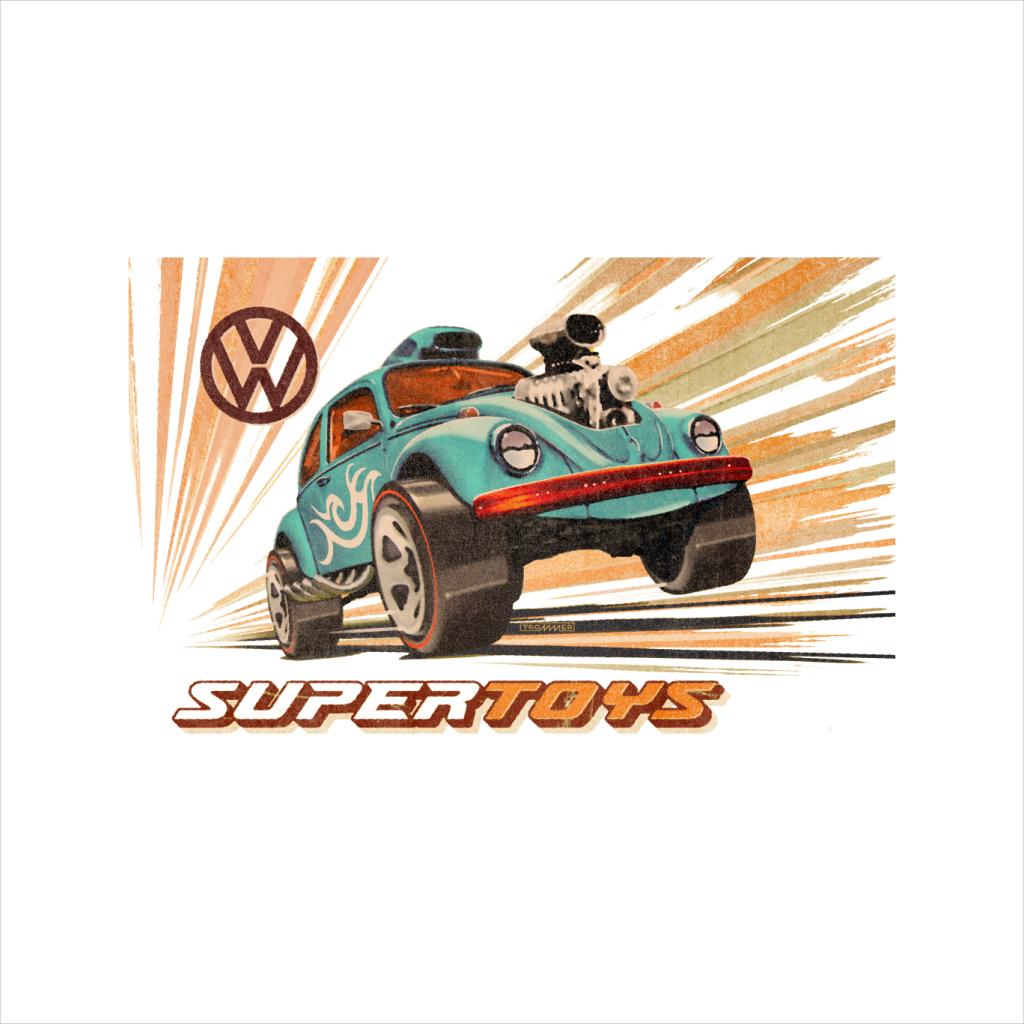 Volkswagen Super Toys Blue Beetle Zooming Men's T-Shirt-ALL + EVERY