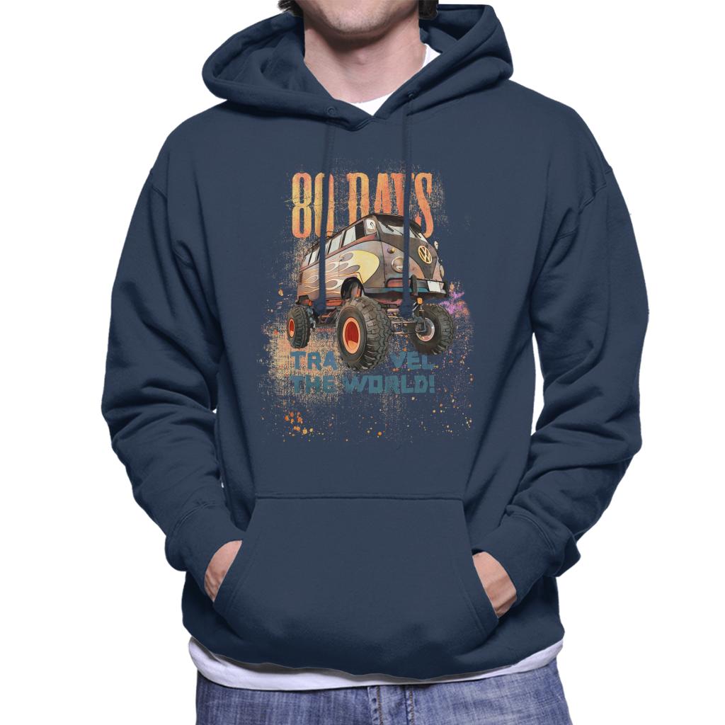 Volkswagen 80 Days To Travel The World Men's Hooded Sweatshirt-ALL + EVERY