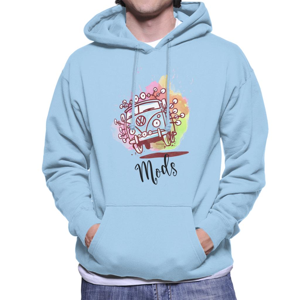 Volkswagen Mods Men's Hooded Sweatshirt-ALL + EVERY