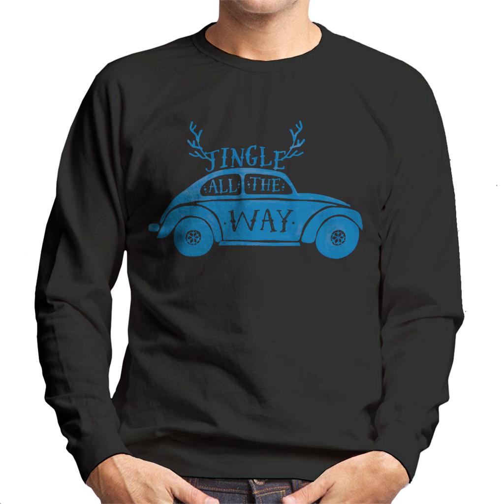 Volkswagen Christmas Jingle All The Way Men's Sweatshirt-ALL + EVERY