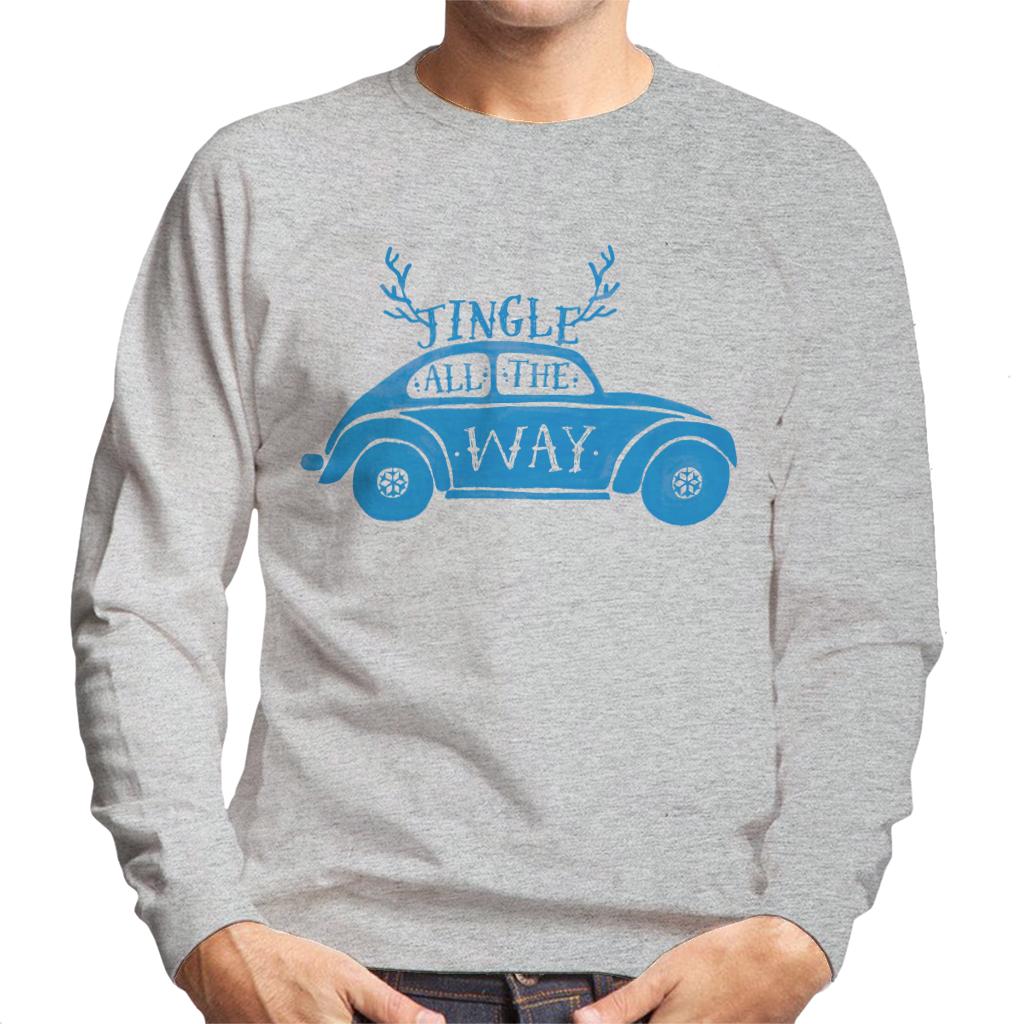 Volkswagen Christmas Jingle All The Way Men's Sweatshirt-ALL + EVERY