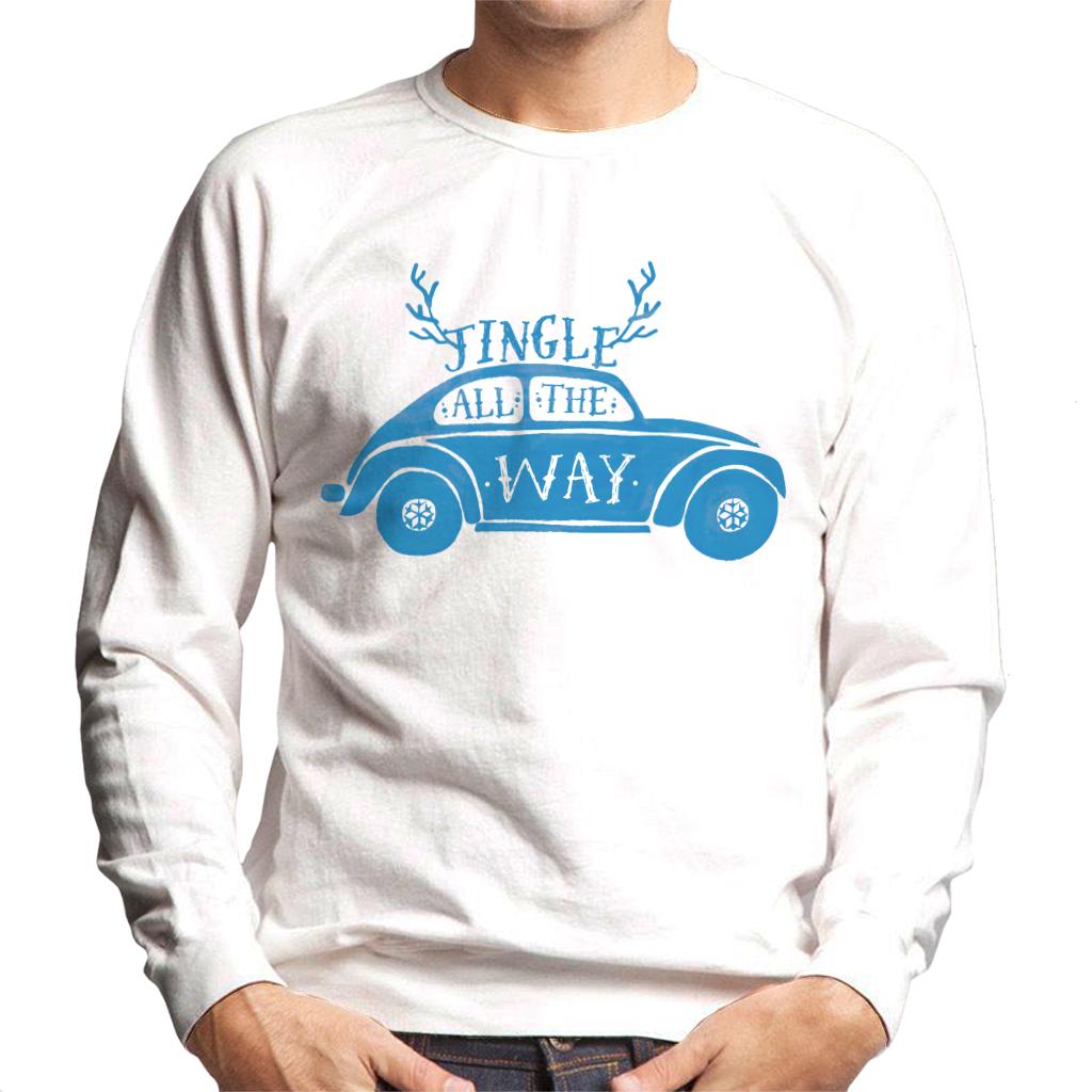 Volkswagen Christmas Jingle All The Way Men's Sweatshirt-ALL + EVERY