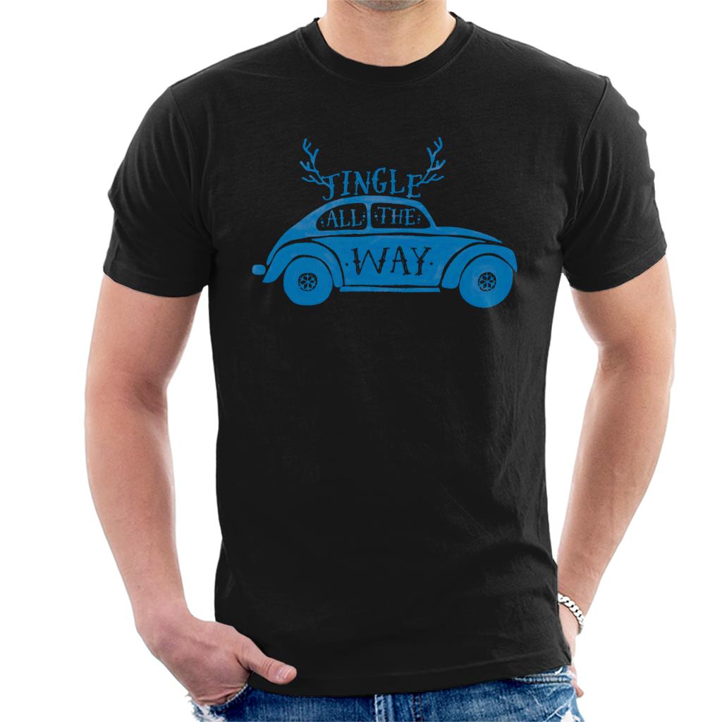 Volkswagen Christmas Jingle All The Way Men's T-Shirt-ALL + EVERY