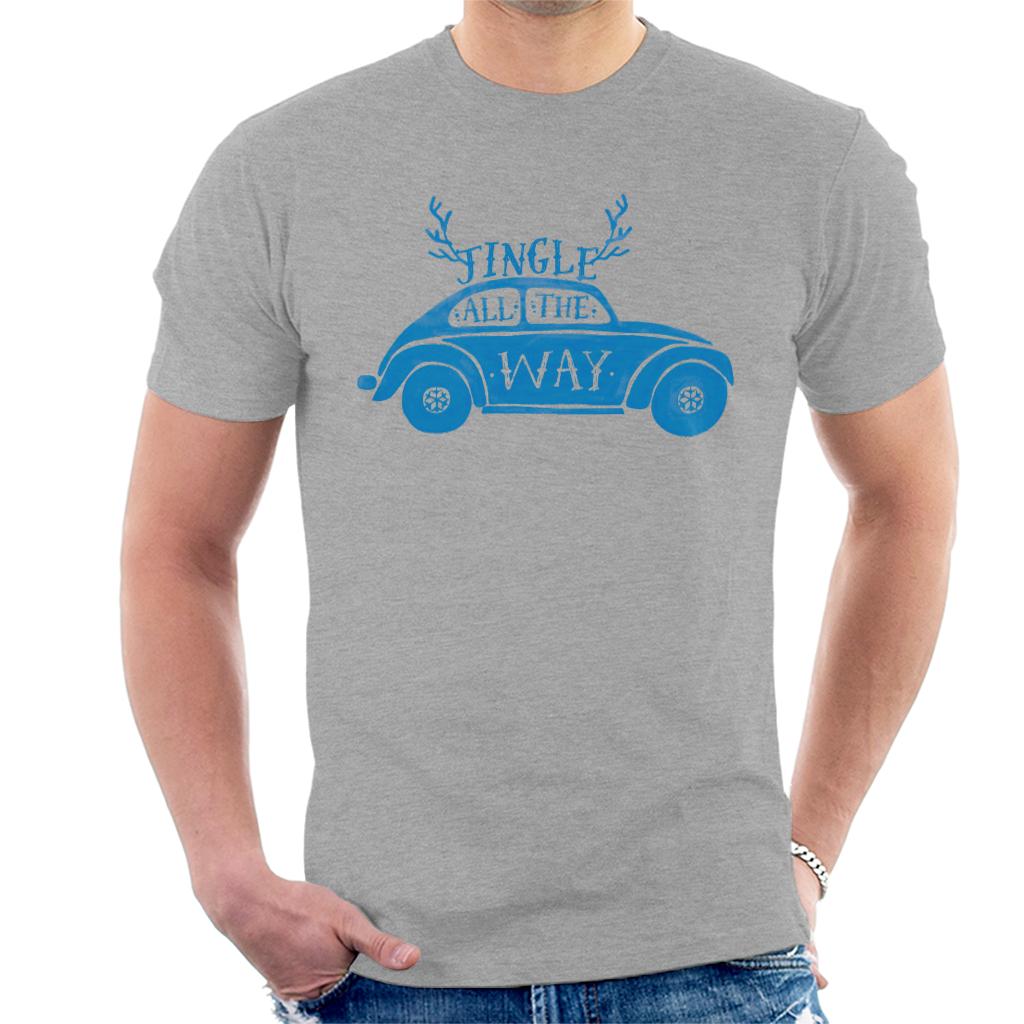 Volkswagen Christmas Jingle All The Way Men's T-Shirt-ALL + EVERY