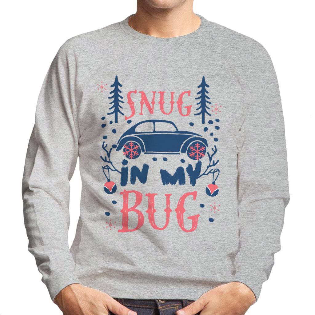 Volkswagen Christmas Snug In My Bug Men's Sweatshirt-ALL + EVERY