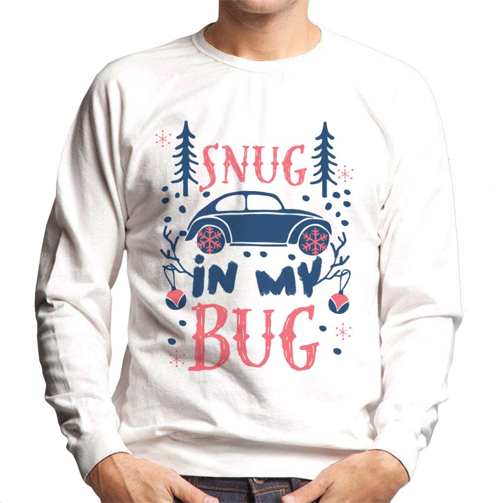 Volkswagen Christmas Snug In My Bug Men's Sweatshirt-ALL + EVERY