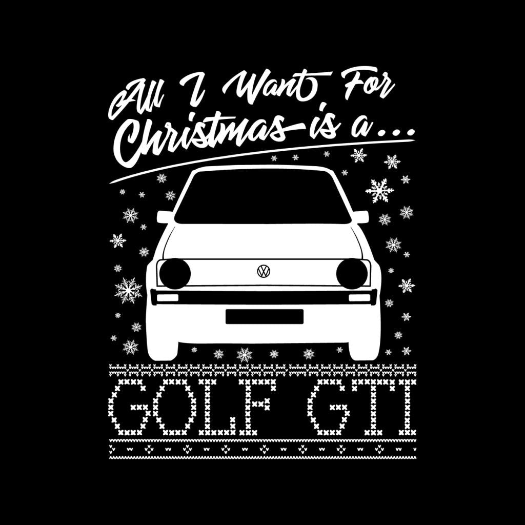 Volkswagen Christmas All I Want For Xmas Is A Golf GTI Men's Sweatshirt-ALL + EVERY