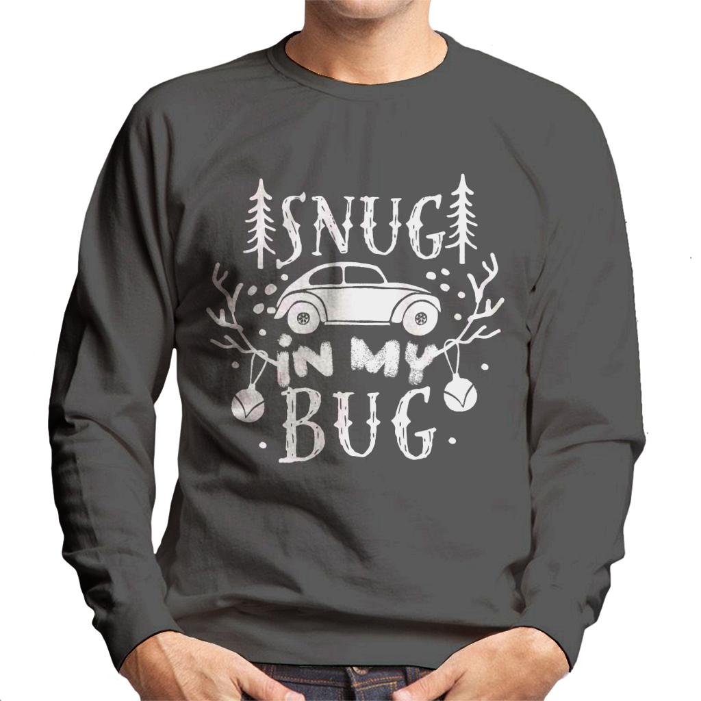 Volkswagen Christmas Antler Snug In My Bug Men's Sweatshirt-ALL + EVERY