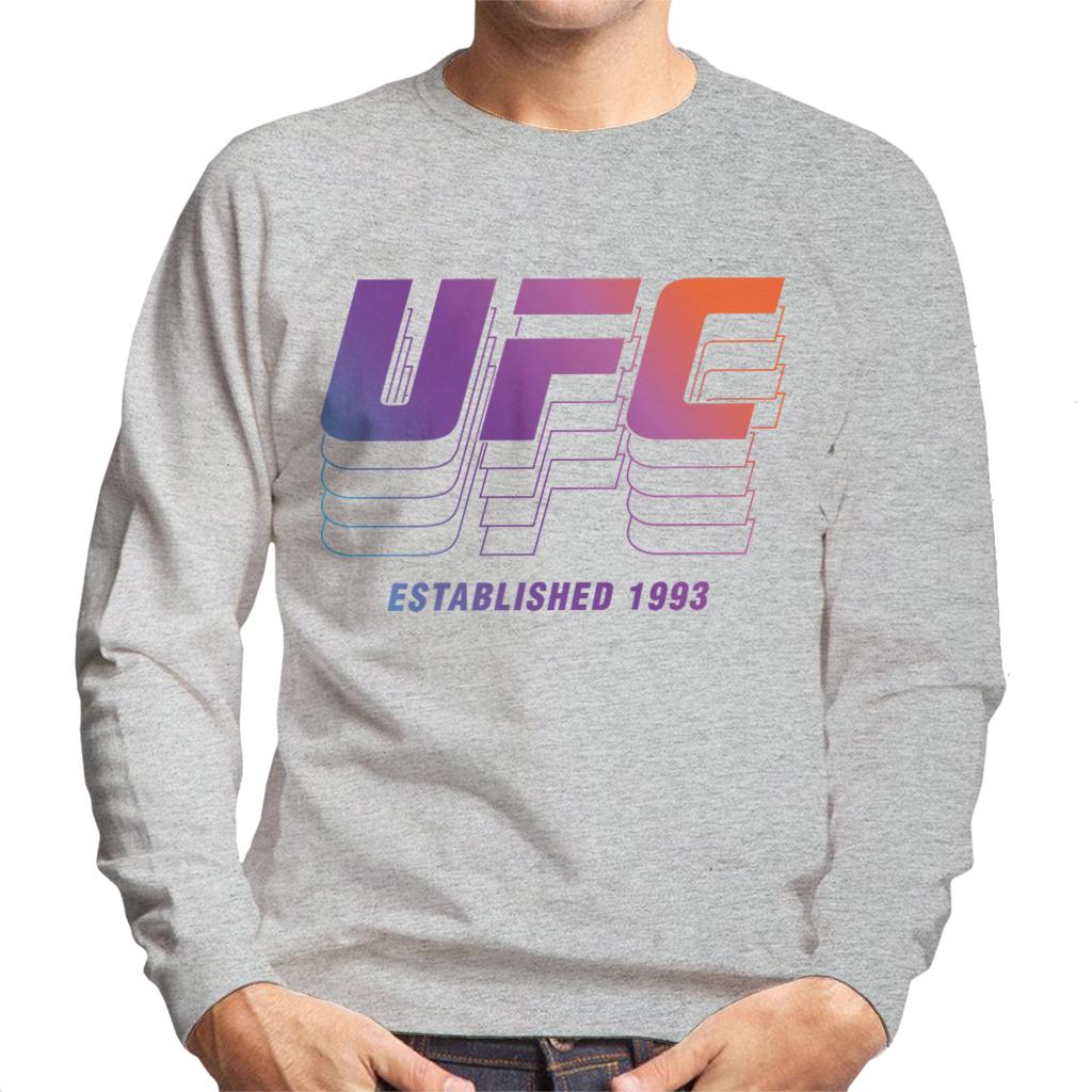 UFC Established 1993 Retro Logo Men's Sweatshirt-ALL + EVERY