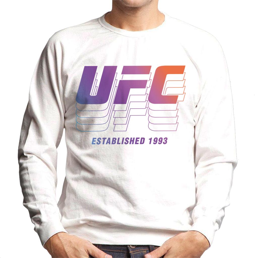 UFC Established 1993 Retro Logo Men's Sweatshirt-ALL + EVERY