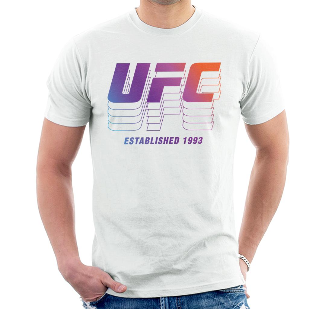 UFC Established 1993 Retro Logo Men's T-Shirt-ALL + EVERY