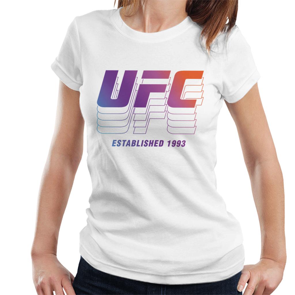 UFC Established 1993 Retro Logo Women's T-Shirt-ALL + EVERY