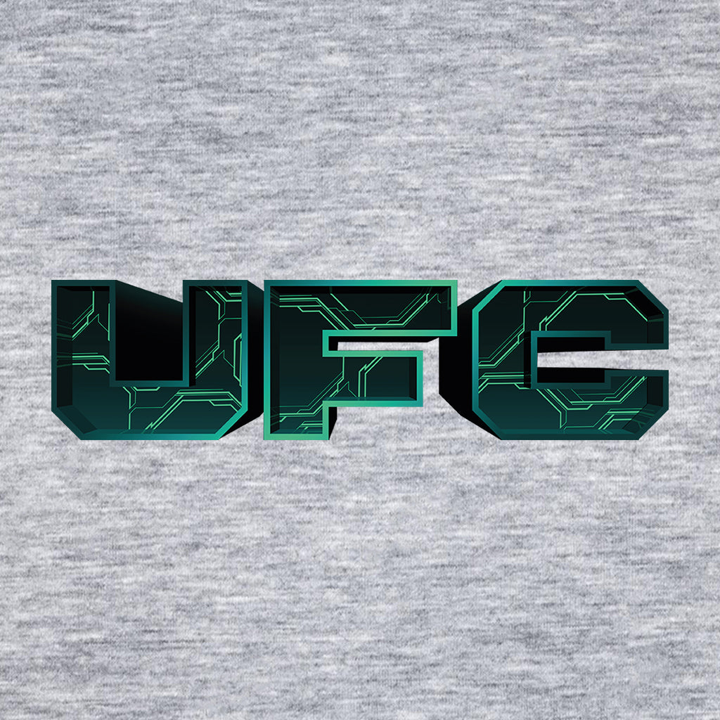 UFC Cyber Logo Men's T-Shirt-ALL + EVERY