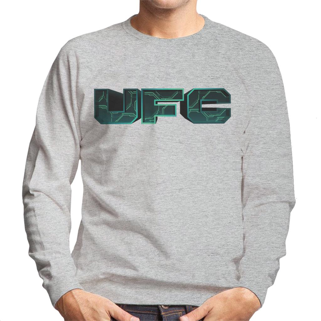 UFC Cyber Logo Men's Sweatshirt-ALL + EVERY