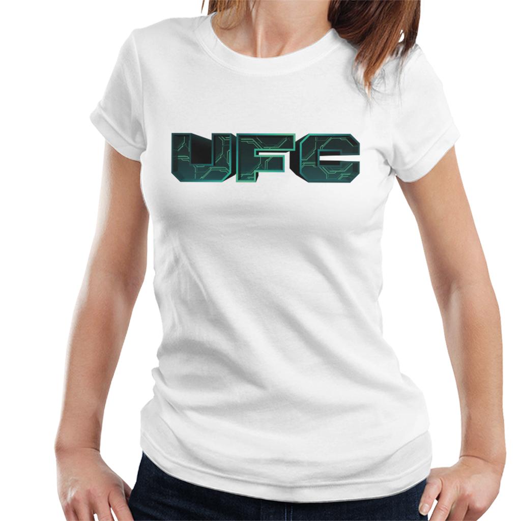 UFC Cyber Logo Women's T-Shirt-ALL + EVERY