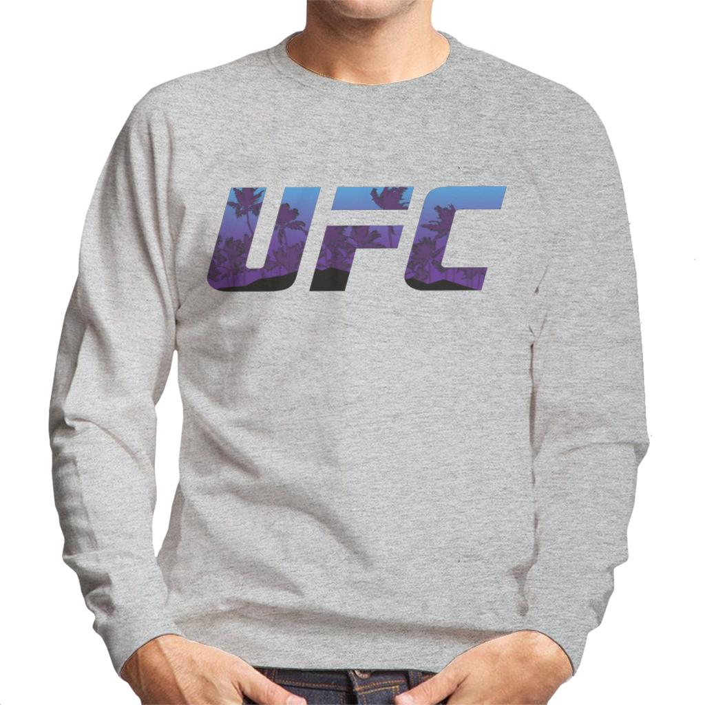 UFC Tropical Beach Logo Men's Sweatshirt-ALL + EVERY