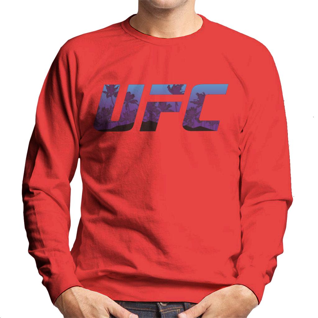 UFC Tropical Beach Logo Men's Sweatshirt-ALL + EVERY