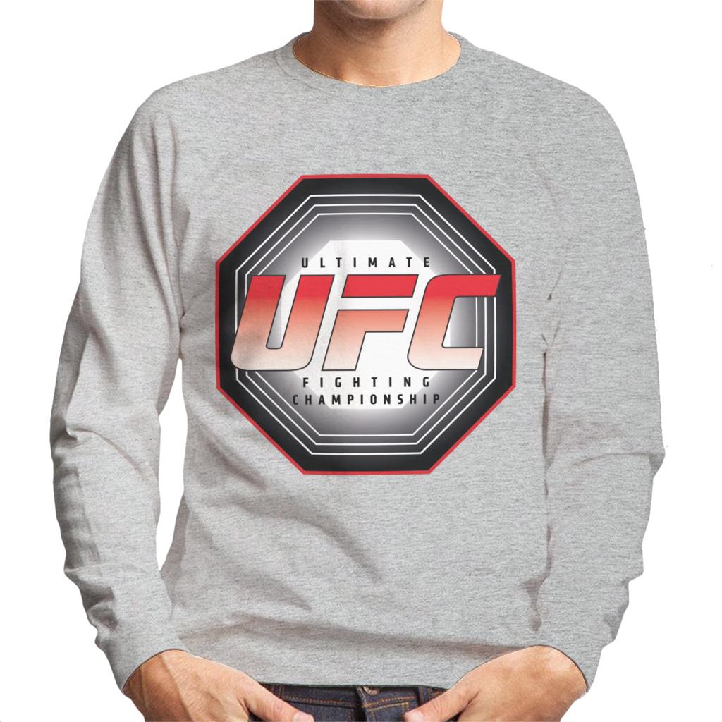 UFC Octagon Logo Men's Sweatshirt-ALL + EVERY