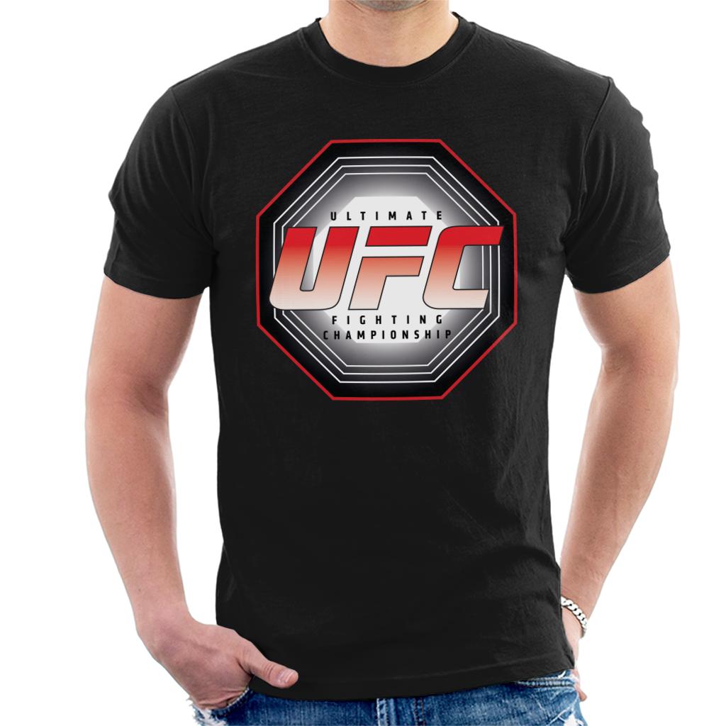 UFC Octagon Logo Men's T-Shirt-ALL + EVERY