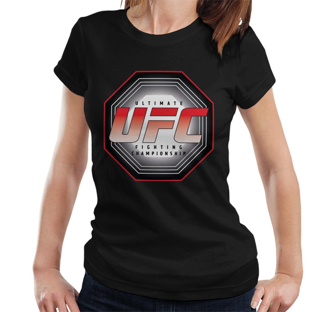 UFC Octagon Logo Women's T-Shirt-ALL + EVERY