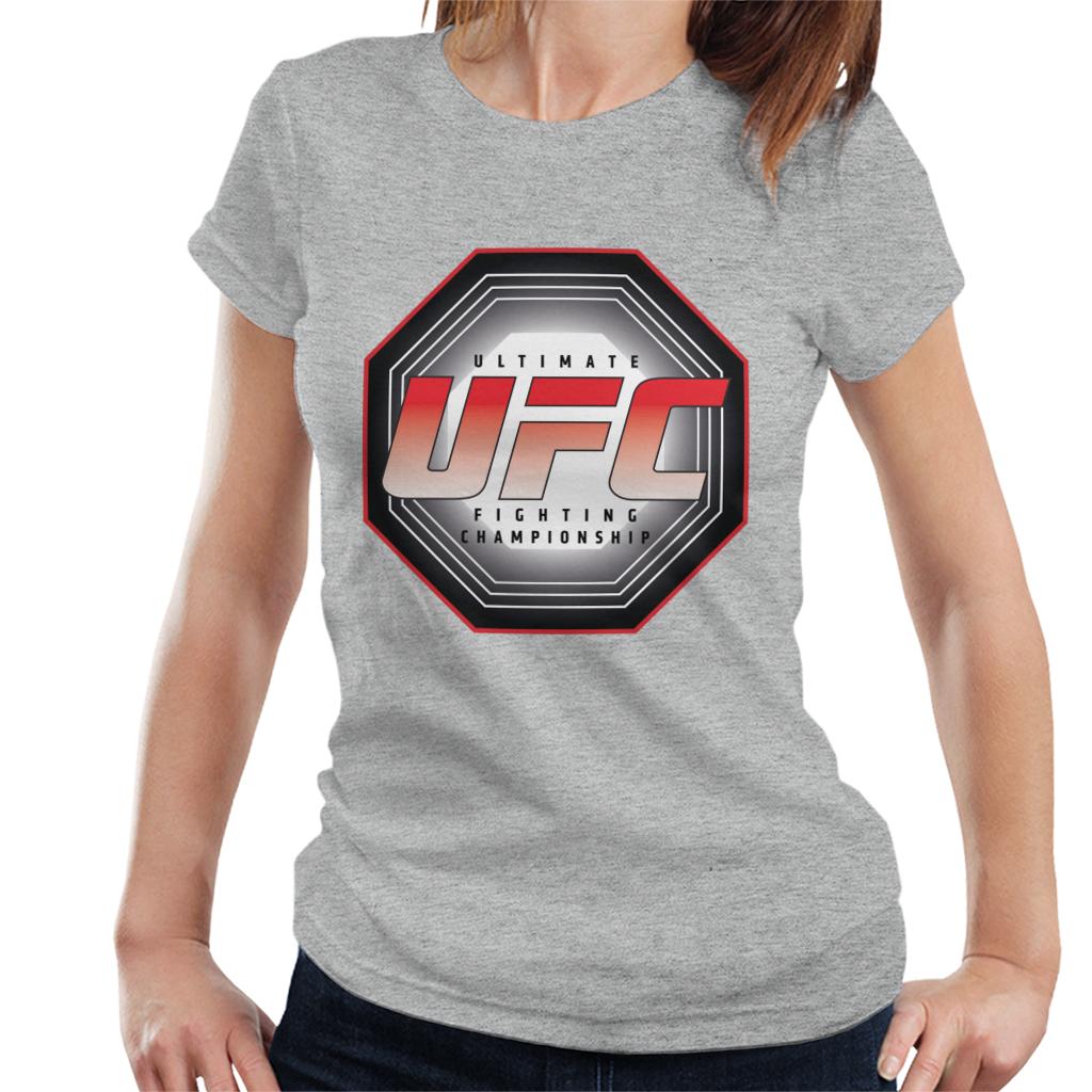 UFC Octagon Logo Women's T-Shirt-ALL + EVERY