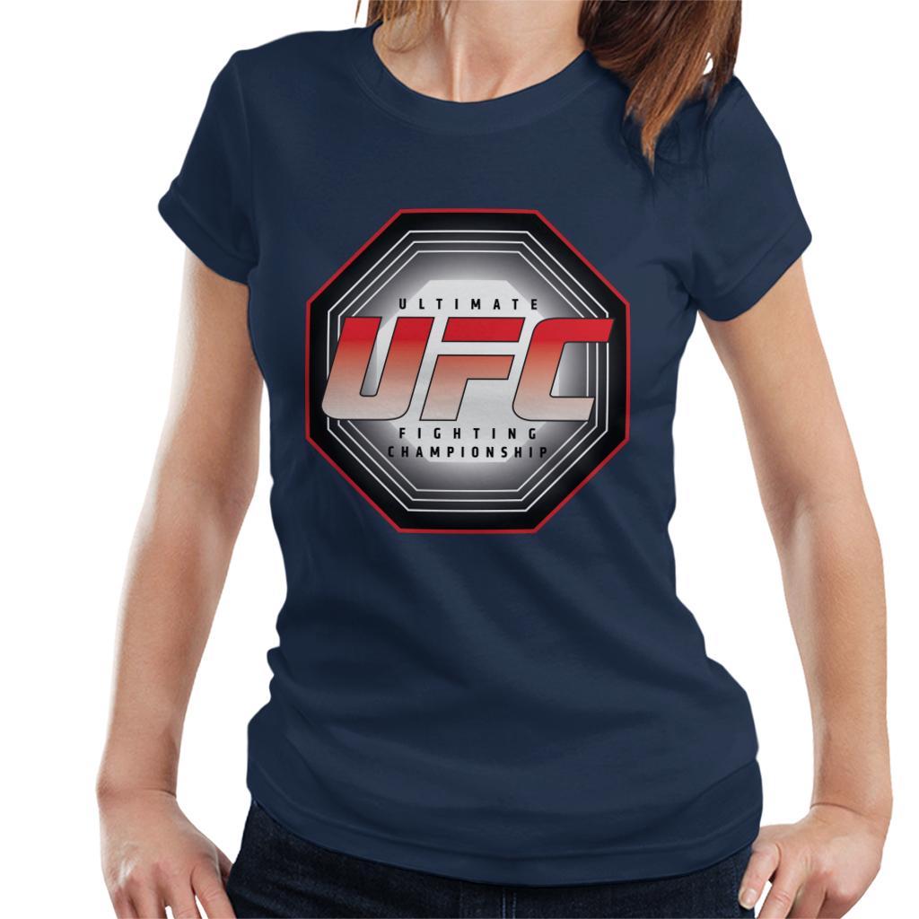 UFC Octagon Logo Women's T-Shirt-ALL + EVERY