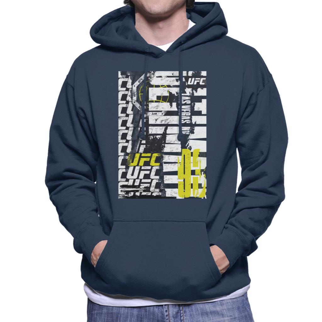 UFC Tear Down Multi Logo Men's Hooded Sweatshirt-ALL + EVERY