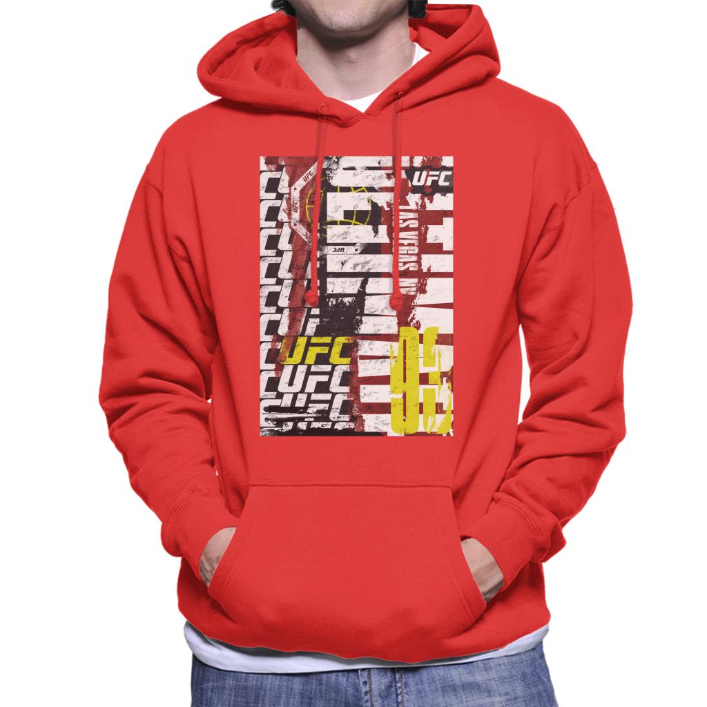 UFC Tear Down Multi Logo Men's Hooded Sweatshirt-ALL + EVERY