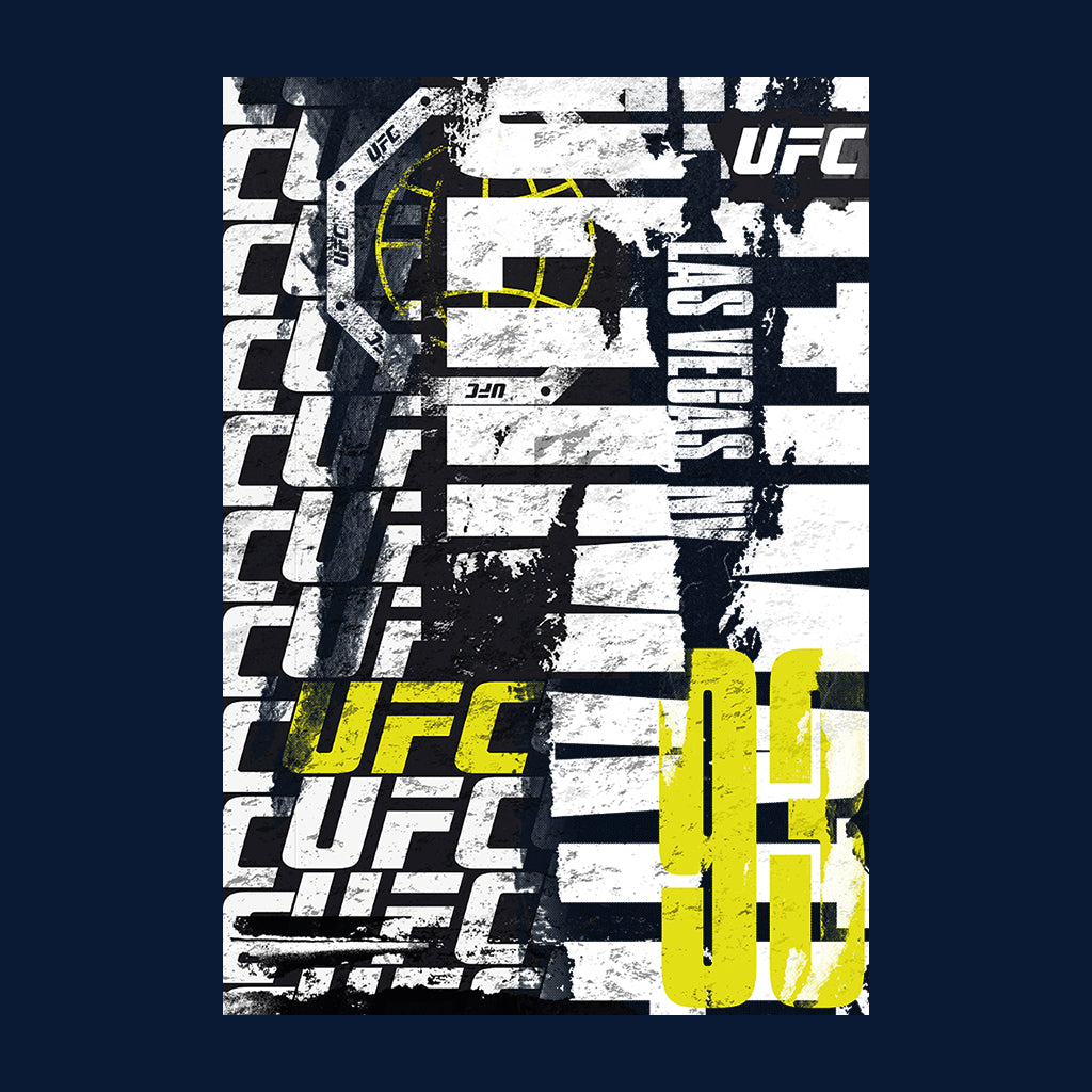 UFC Tear Down Multi Logo Men's T-Shirt-ALL + EVERY