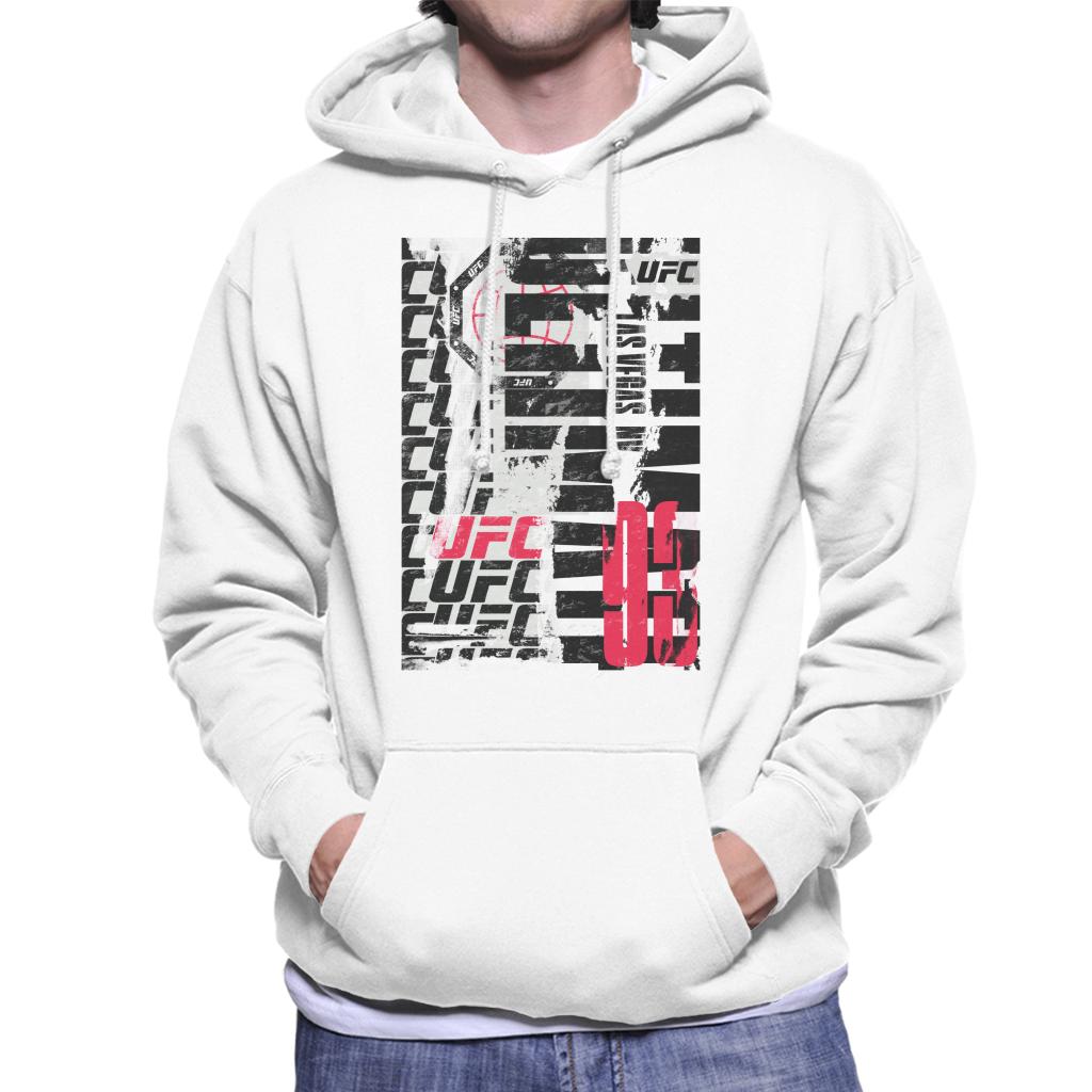 UFC Tear Down Vegas 93 Multi Logo Men's Hooded Sweatshirt-ALL + EVERY