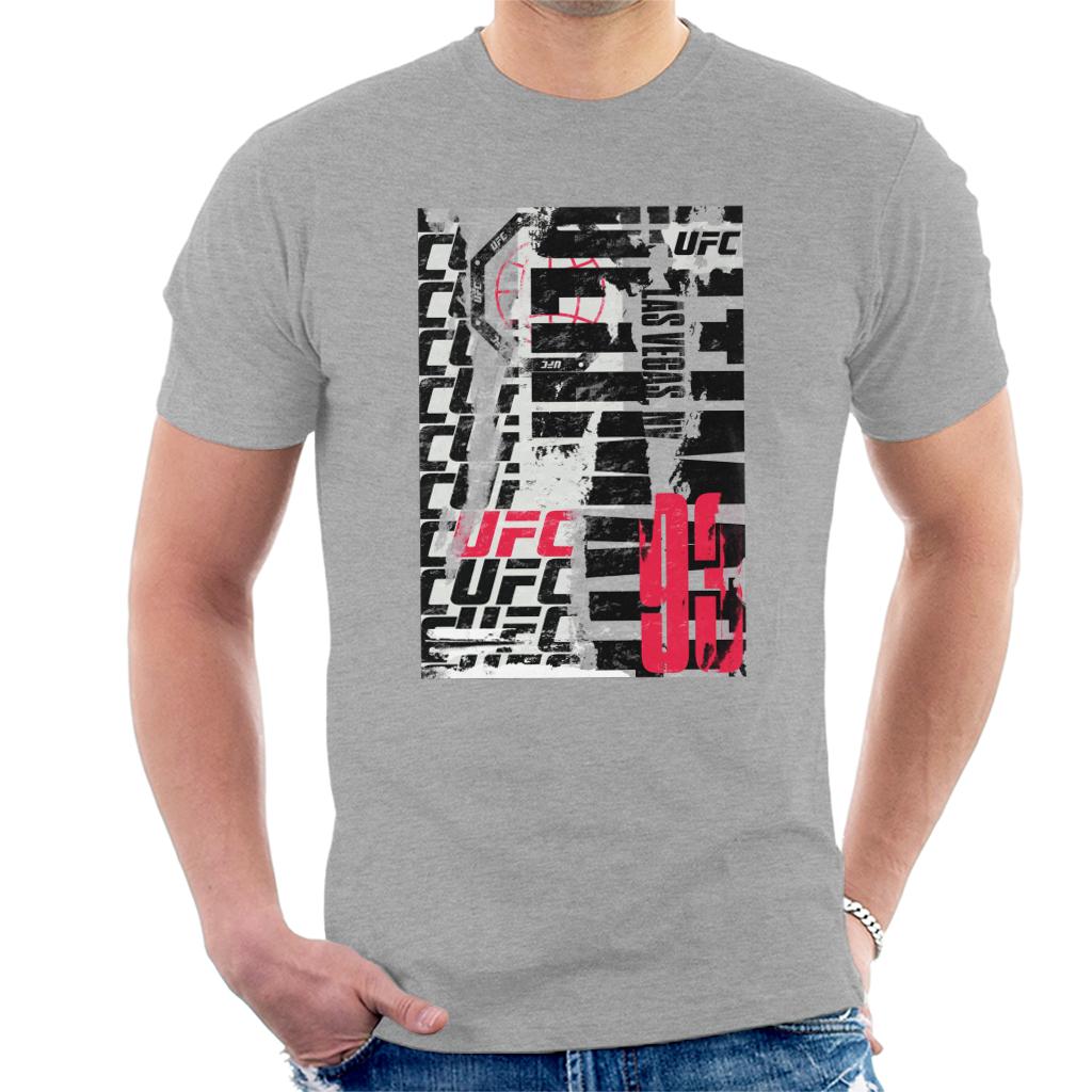 UFC Tear Down Vegas 93 Multi Logo Men's T-Shirt-ALL + EVERY