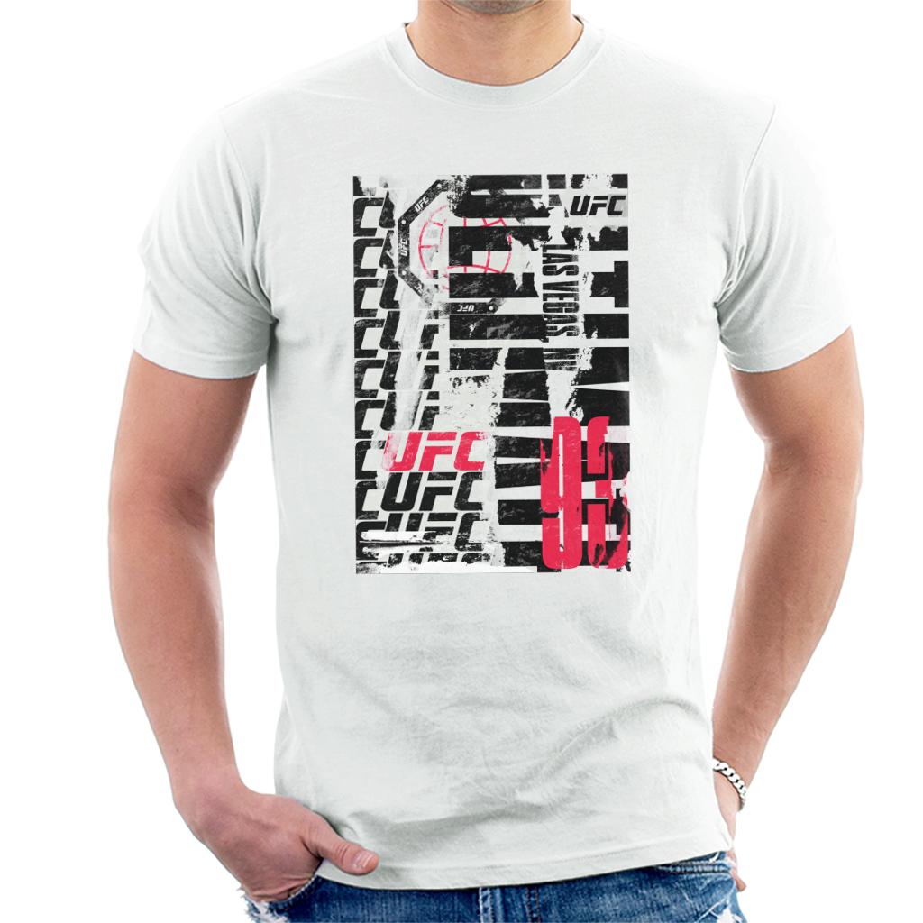 UFC Tear Down Vegas 93 Multi Logo Men's T-Shirt-ALL + EVERY