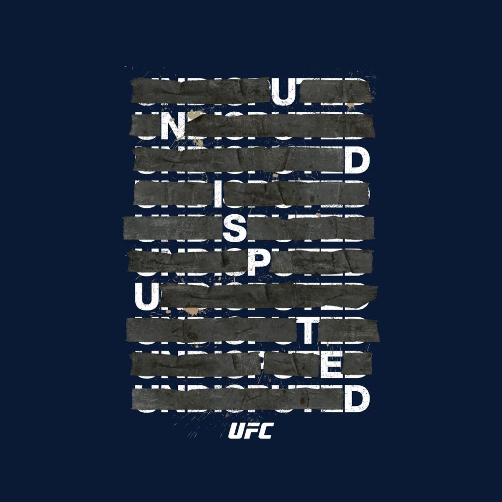 UFC Undisputed Taped White Text Men's T-Shirt-ALL + EVERY