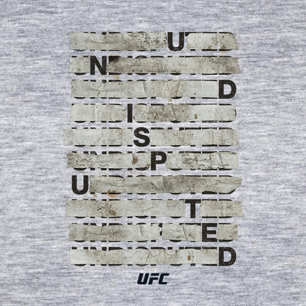 UFC Undisputed Taped Black Text Men's Sweatshirt-ALL + EVERY