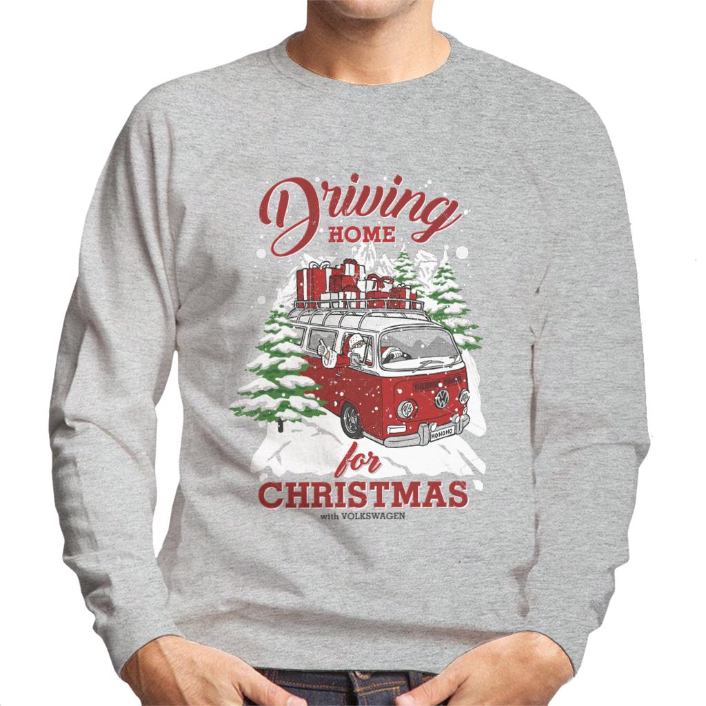 Volkswagen Driving Home For Christmas Men's Sweatshirt-ALL + EVERY