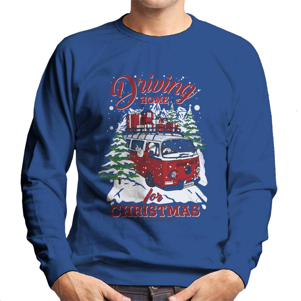 Volkswagen Driving Home For Christmas Men's Sweatshirt-ALL + EVERY