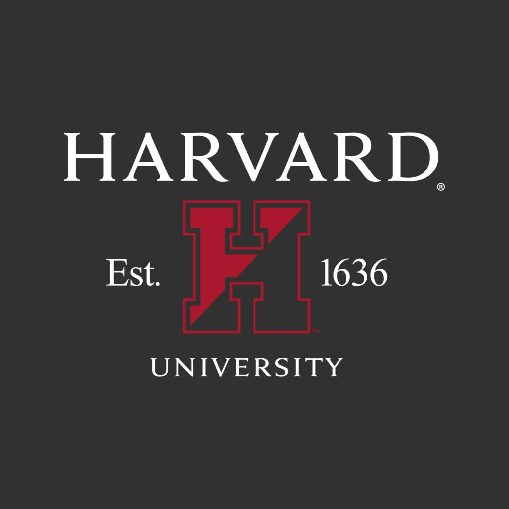 Harvard University Est 1636 Two Tone Logo Men's T-Shirt-ALL + EVERY