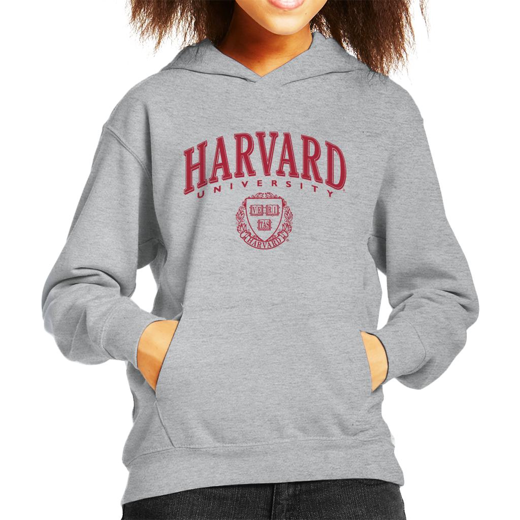 Harvard University Classic Red Shield Kid's Hooded Sweatshirt-ALL + EVERY