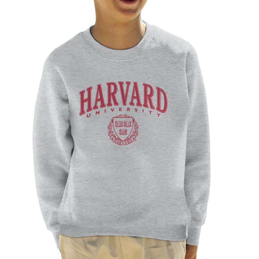 Harvard University Classic Red Shield Kid's Sweatshirt-ALL + EVERY