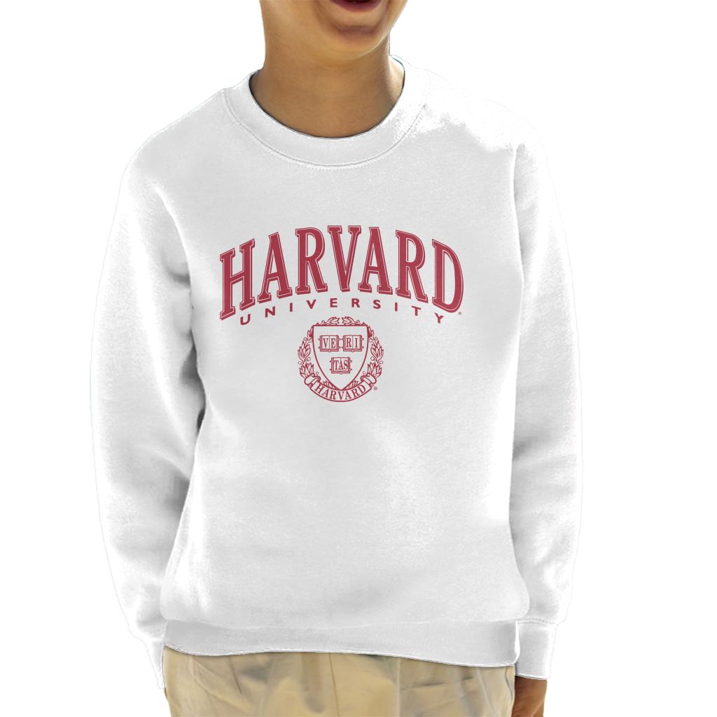 Harvard University Classic Red Shield Kid's Sweatshirt-ALL + EVERY