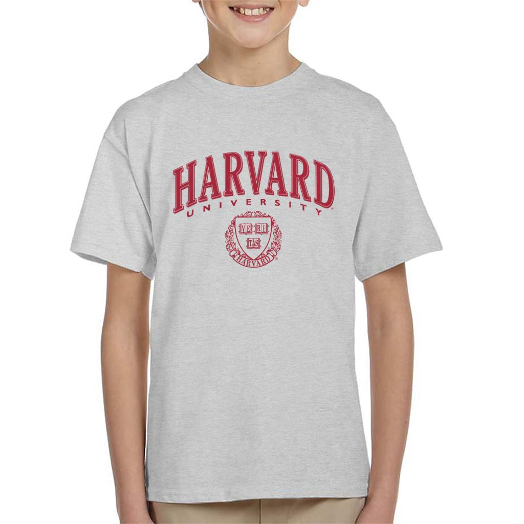 Harvard University Classic Red Shield Kid's T-Shirt-ALL + EVERY