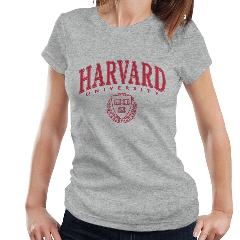 Harvard University Classic Red Shield Women's T-Shirt-ALL + EVERY