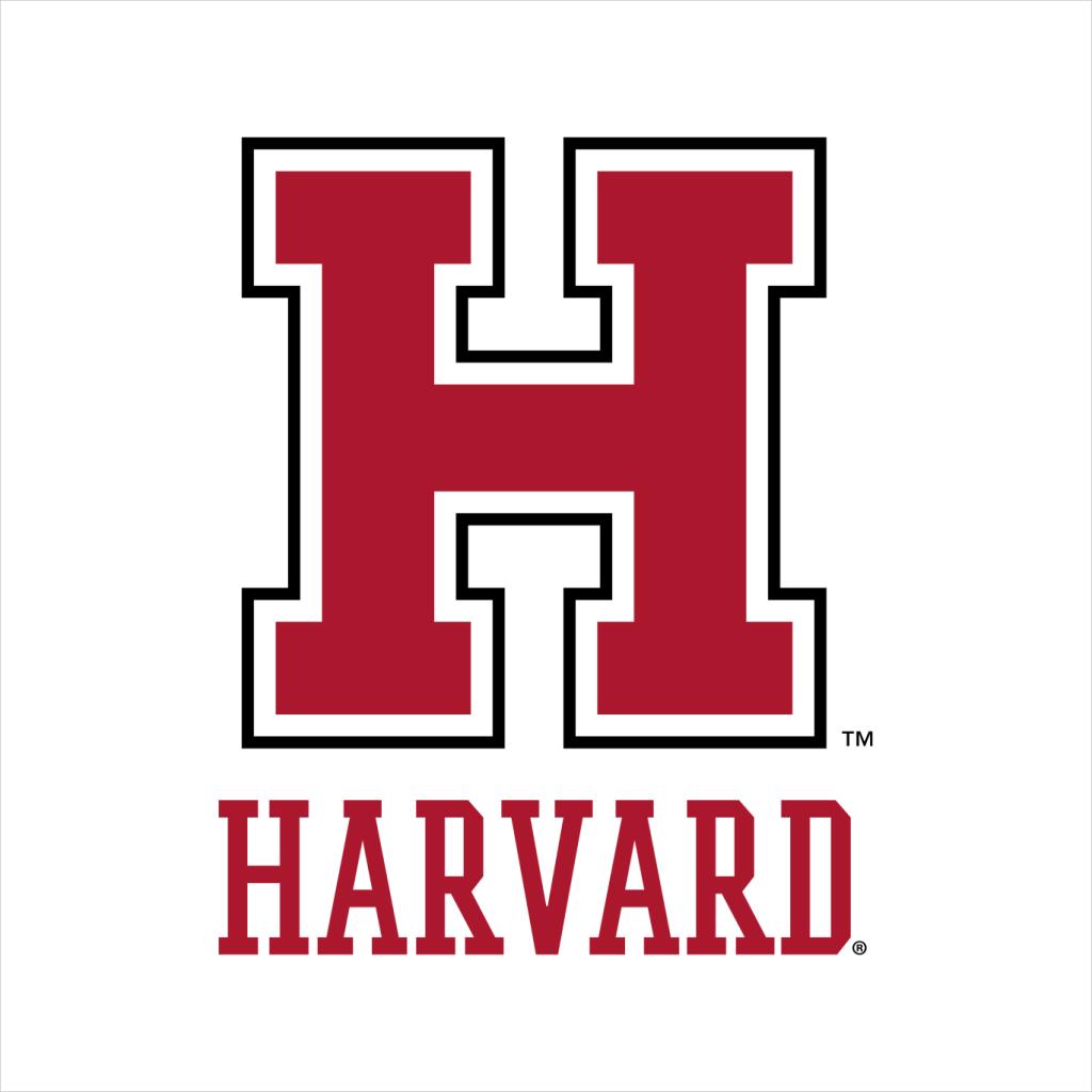 Harvard University Varsity Red H Logo Men's T-Shirt-ALL + EVERY