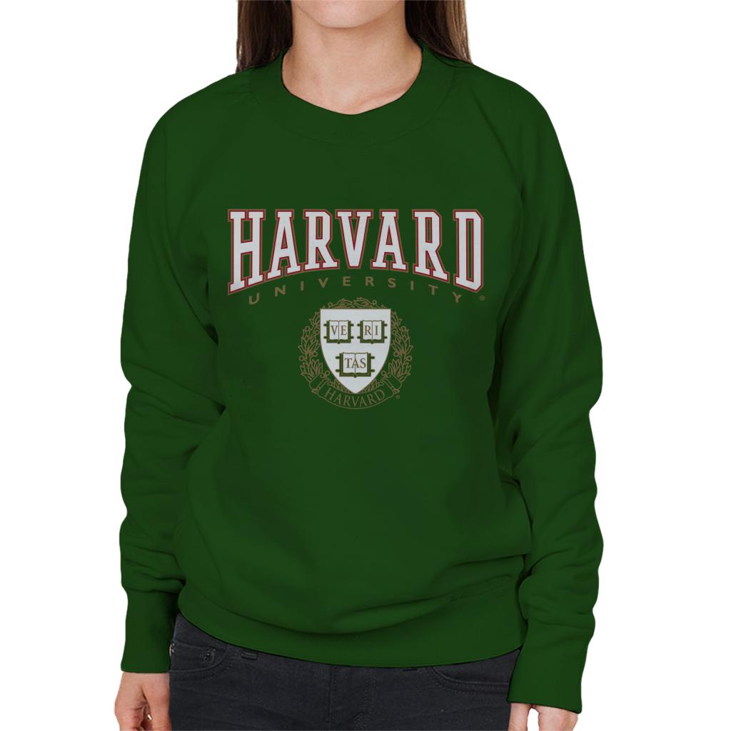 Harvard University Classic Crest Women's Sweatshirt-ALL + EVERY