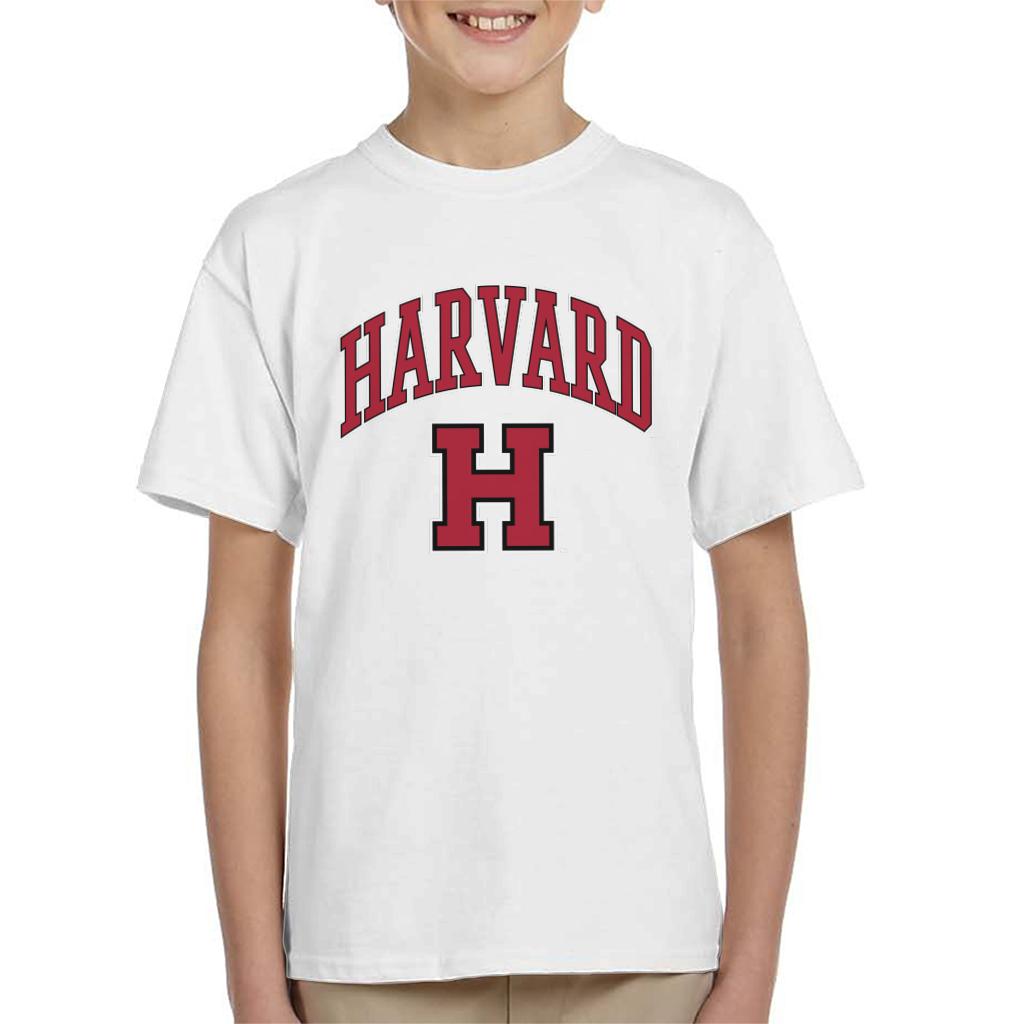 Harvard University Varsity Sports Logo Kid's T-Shirt-ALL + EVERY