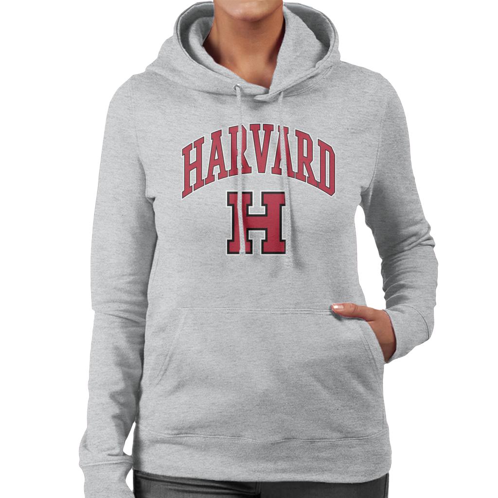 Harvard University Varsity Sports Logo Women's Hooded Sweatshirt-ALL + EVERY