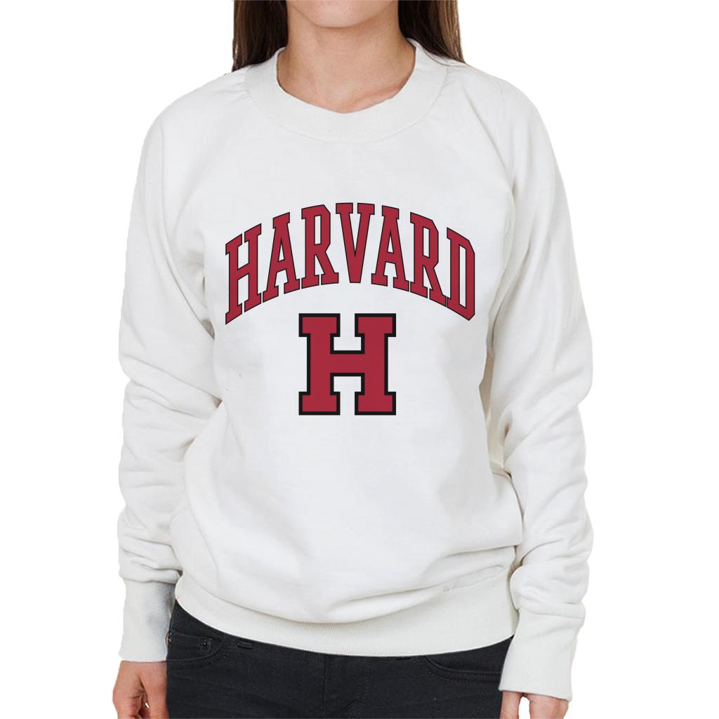 Harvard University Varsity Sports Logo Women's Sweatshirt-ALL + EVERY