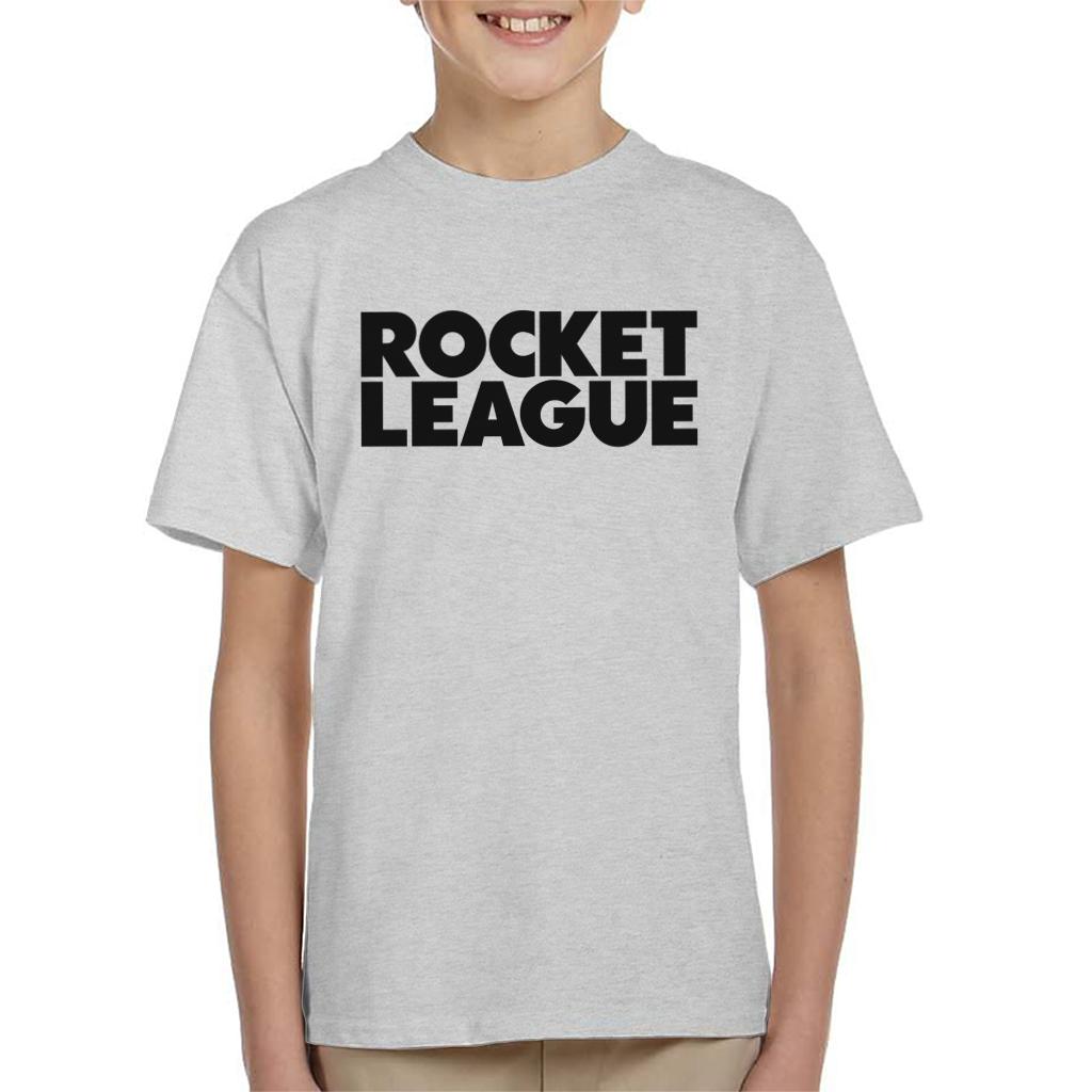 Rocket League Black Classic Logo Kid's T-Shirt