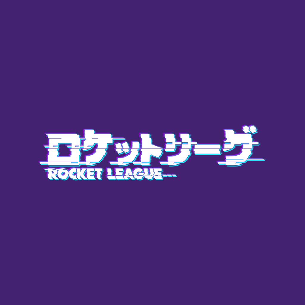 Rocket League Light Tokyo Glitch Logo Women's T-Shirt-ALL + EVERY