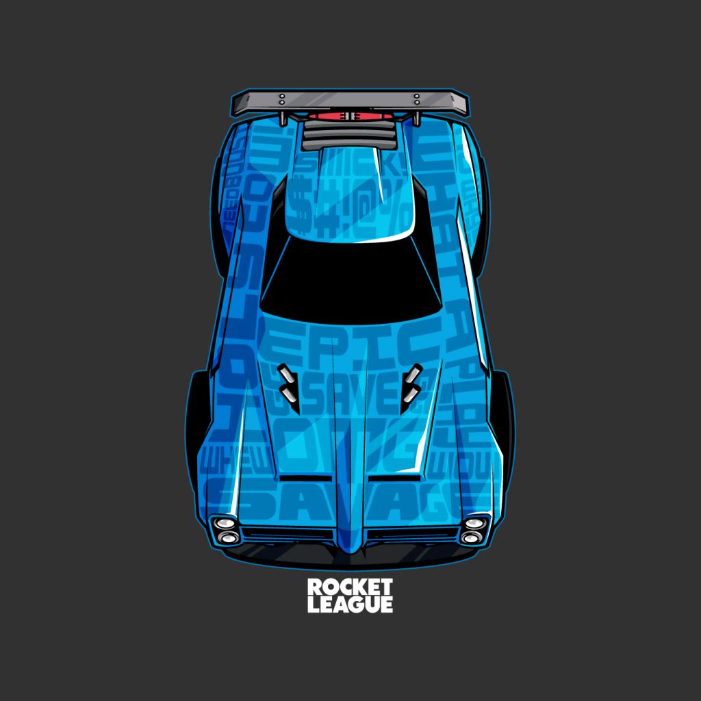 Rocket League Blue Dominus Men's T-Shirt-ALL + EVERY